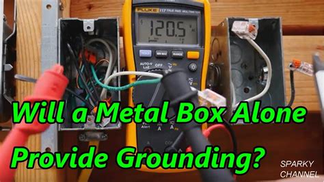 do metal boxes need ground wire|do metal boxes ground switches.